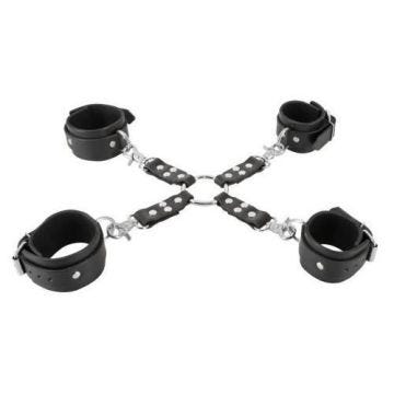 Bondage Zado-Ensemble de bondage en cuir de luxe