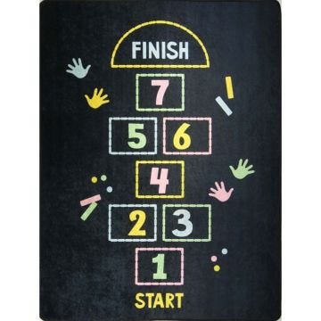 Tapis MARELLE Noir, Dimension: 80x150