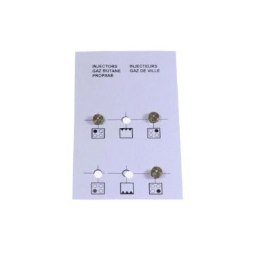 BRULEUR INJECTEUR CUISINIERE 4431900099 SACHET INJECTEURS GAZ BUTANE