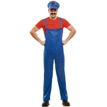 MY OTHER ME FUN COMPANY, SL. Déguisement Plombier Mario. XXL. Adulte