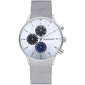 Montre - RADIANT - Analogique-Numérique - Quartz - Bracelet en Acier - Noir