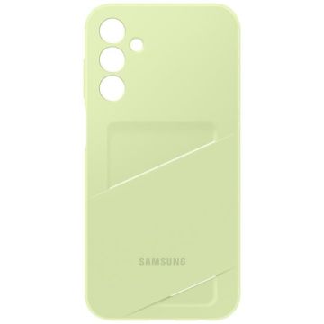 Coque pour Samsung Galaxy A15 4G et 5G Porte carte Samsung Vert Citron