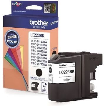 Brother LC223BK Cartouche d'encre Noir