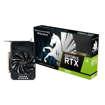 Carte graphique Gainward Nvidia GeForce RTX 3050 Pegasus 8Go Mini ITX - noir - TU