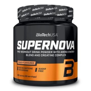 Pre-workout BioTech USA - Supernova - Peach 282g