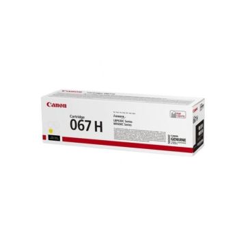 Cartouche de toner Canon 067 H Jaune - 2350 pages