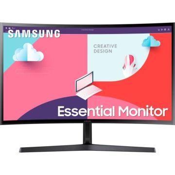 Ecran PC Incurvé - SAMSUNG S27C366EAU - 27" FHD - Dalle VA - 4 ms - 75Hz - HDMI / VGA - AMD FreeSync
