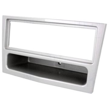 Facade autoradio 1Din Opel Astra H / Astra Twin Top avec vide-poche - beige