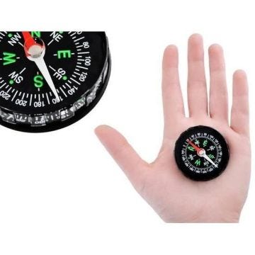 Boussole - MAVURA - Mini Boussole de Poche - Légère - Universelle - Idéale pour Randonnée