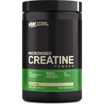 Créatine monohydrate Optimum Nutrition - Micronised Creatine Powder - Saveur neutre 634g