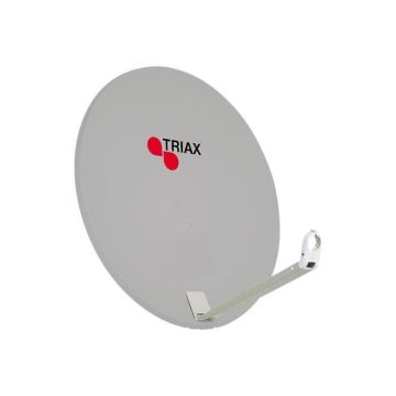 Parabole - TRIAX - Adt64 - 64cm en acier galvanisé - Compatible Hotbird et Astra - Montage rapide