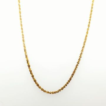 Collier sautoir Elden argent 1 rang jaune ambre - Elden - Catch the Rainbow