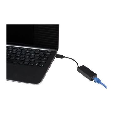 Adaptateur réseau USB 3.0 vers Gigabit Ethernet - Adaptateur réseau USB 3.0 vers GbE - 10/100/1000 Mbps - M/F - Noir - USB31000S