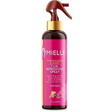 SPRAY RAFRAICHISSANT - MIELLE ORGANICS - 240 ML - À LA GRENADE ET AU MIEL - RÉHYDRATANT - ANTI-FRISOTTIS