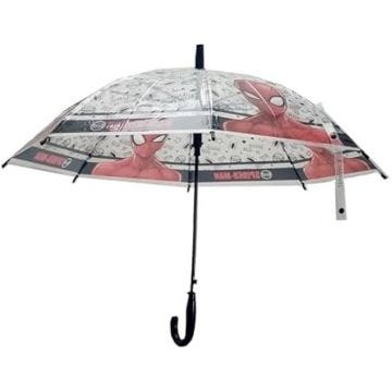 Parapluie - SPIDERMAN - Modèle Auto Transparent - 43.5 cm - Multicolore - Pour Enfant Garçon