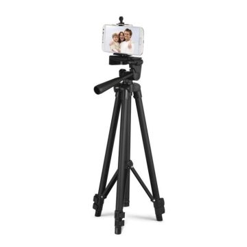Trépied pour smartphone HAMA Star 112 - 3D avec déclencheur Bluetooth BRS3