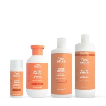 Wella Professionals Invigo Nutri Enrich Shampoing nourrissant pour cheveux secs ou fragilisés 500ml