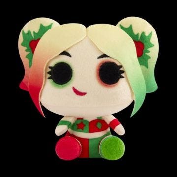 DC COMICS HOLIDAY - Pop Peluche - Harley - 10cm
