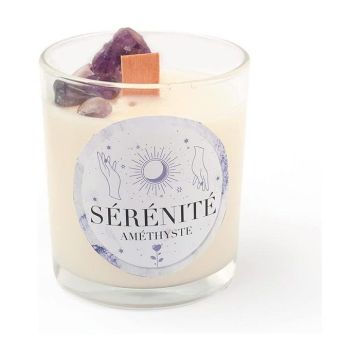 Kit DIY bougie - Améthyste - Fabrication bougie parfumée - Cire - Parfum - Mixte