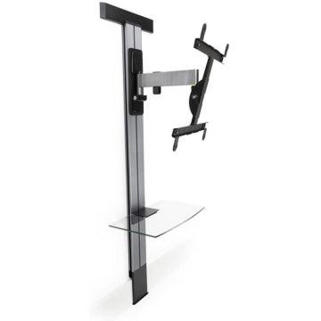 Support TV - ERARD - ExoStand 400 - Gris - 32"-65" - Stabilité optimale