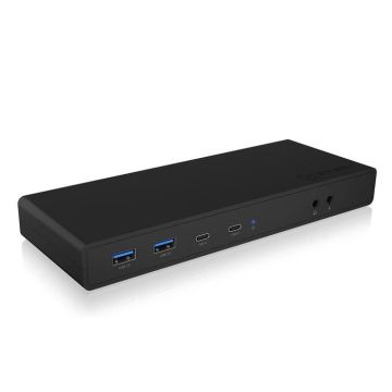 RaidSonic IB-DK2245AC station d'accueil Avec fil USB 3.2 Gen 1 (3.1 Ge