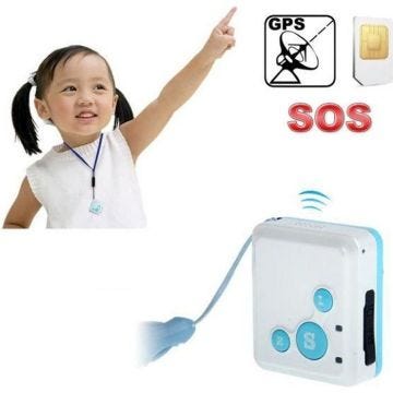 Mini Traceur GPS - YONIS - Poche Enfant - Fonction SOS - Micro Espion - Désimlocké