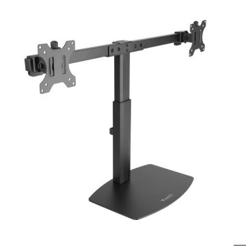 TooQ DB1727TN-B, Autonome, 6 kg, 43,2 cm (17"), 68,6 cm (27"), 100 x 100 mm, Noir