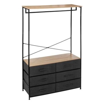 5five - dressing penderie 6 tiroirs "tissa"