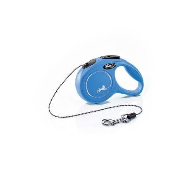 Laisse Flexi Classic Cordon Xs Bleu 3 Mètres