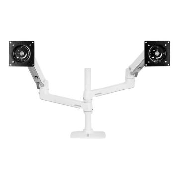 Support TV - Ergotron - Series 45 - 24 pouces - Capacité 18 kg - Réglage hauteur - Blanc
