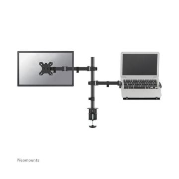 Bras réglable pour écran LCD - NewStar - FPMA-D550NOTEBOOK - Noir - 10"-32" - Montable sur bureau