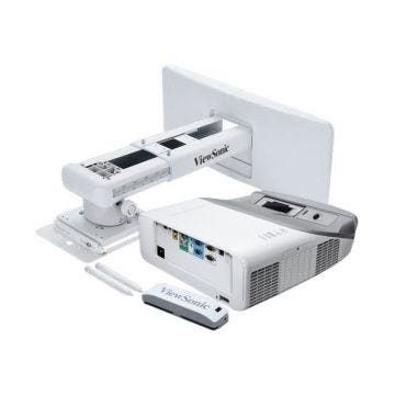 ViewSonic PS750W - Projecteur DLP - 3300 ANSI lumens - WXGA (1280 x 800) - Objectif ultra court