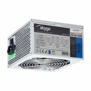 Boîtier d'alimentation ATX Akyga Basic AK-B1 - 950W - gris - TU