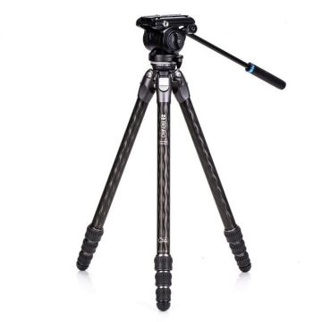 Benro trepied vidéo carbone tortoise 24clv+s4pro - ttor24clvs4pro