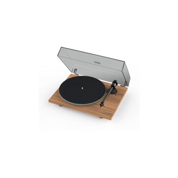 Platine vinyle Pro-ject T1 Evo Noyer + Cellule Ortofon OM10