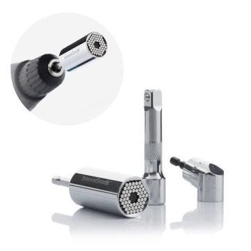 CLÉ À DOUILLE UNIVERSELLE AVEC ACCESSOIRES UNISCREW INNOVAGOODS