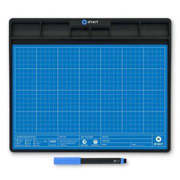 Tapis de travail magnétique - IFIXIT - FixMat - Antidérapant - Protection ESD - Compartiments de tri Tapis de travail magnétique - IFIXIT - FixMat - Antidérapant - Protection ESD - Compartiments de tri