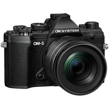 Appareil photo hybride - OM System - OM 5 - 12-40mm f/2.8 - Couleur Noir - Garantie 2 ans