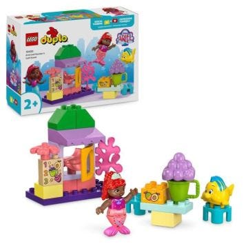 LEGO® DUPLO | Disney 10420 Le stand de café d Ariel et de Polochon - Set La Petite Sirène