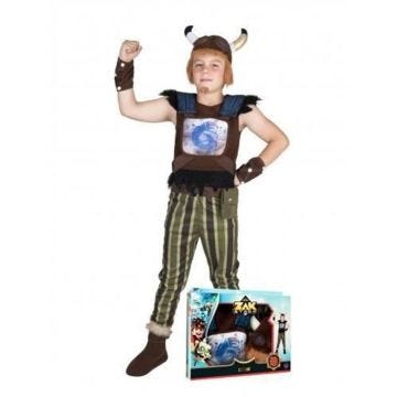 Déguisement Crogar Zak Storm enfant - Marque Zak Storm - Modèle Crogar - Vert - Coffret complet