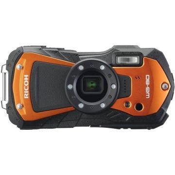 Appareil Photo Compact Etanche RICOH WG 80 - 16MP - Zoom 5X - Orange