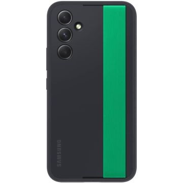 SAMSUNG Coque renforcée avec lanière Galaxy A54 5G Noir