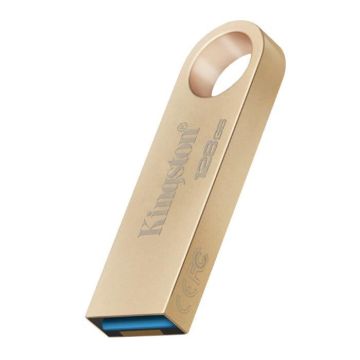 Clé USB 128 Go DataTraveler USB 3.2 kingston Dorée