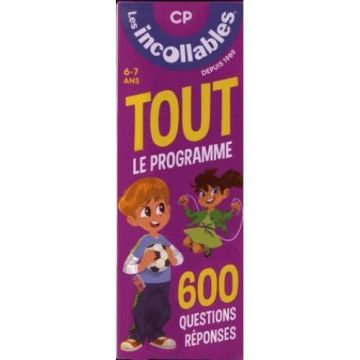 Livre - les incollables ; tout le programme du CP ; 6/7 ans