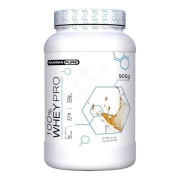 Whey concentrée Pharmapure - 100% Whey Pro - Vanilla 900g