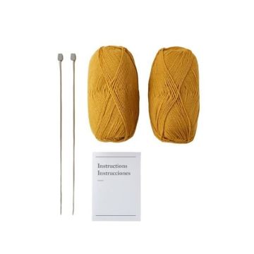 Kit tricot - DMC - Mindful Making - Mon duo tout chaud coloris assorti - Artisanat - Orange - Acrylique