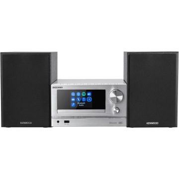 Micro chaîne - Kenwood - M-7000S-S - Argent - Bluetooth - USB - CD - Radio DAB+FM