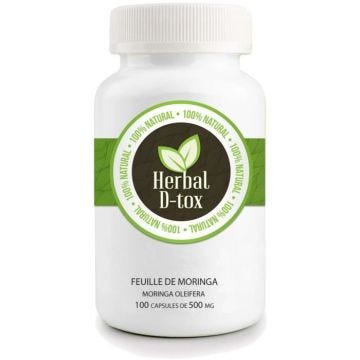 Moringa (Moringa Oleifera) - Boite de 100 capsules de 500mg