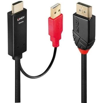 LINDY Câble HDMI vers Display Port, 5m