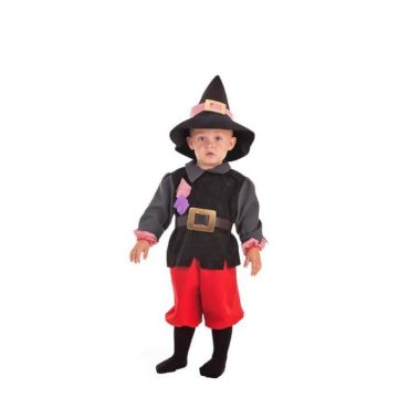 Déguisement de Sorcier Arthur pour bébé - Disfrazzes - Pantalon, Chemise, Casquette, Ceinture